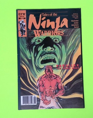 Tales of the Ninja Warriors #14 Magazine 1989 CFW Enterprises Newsstand RY41-95