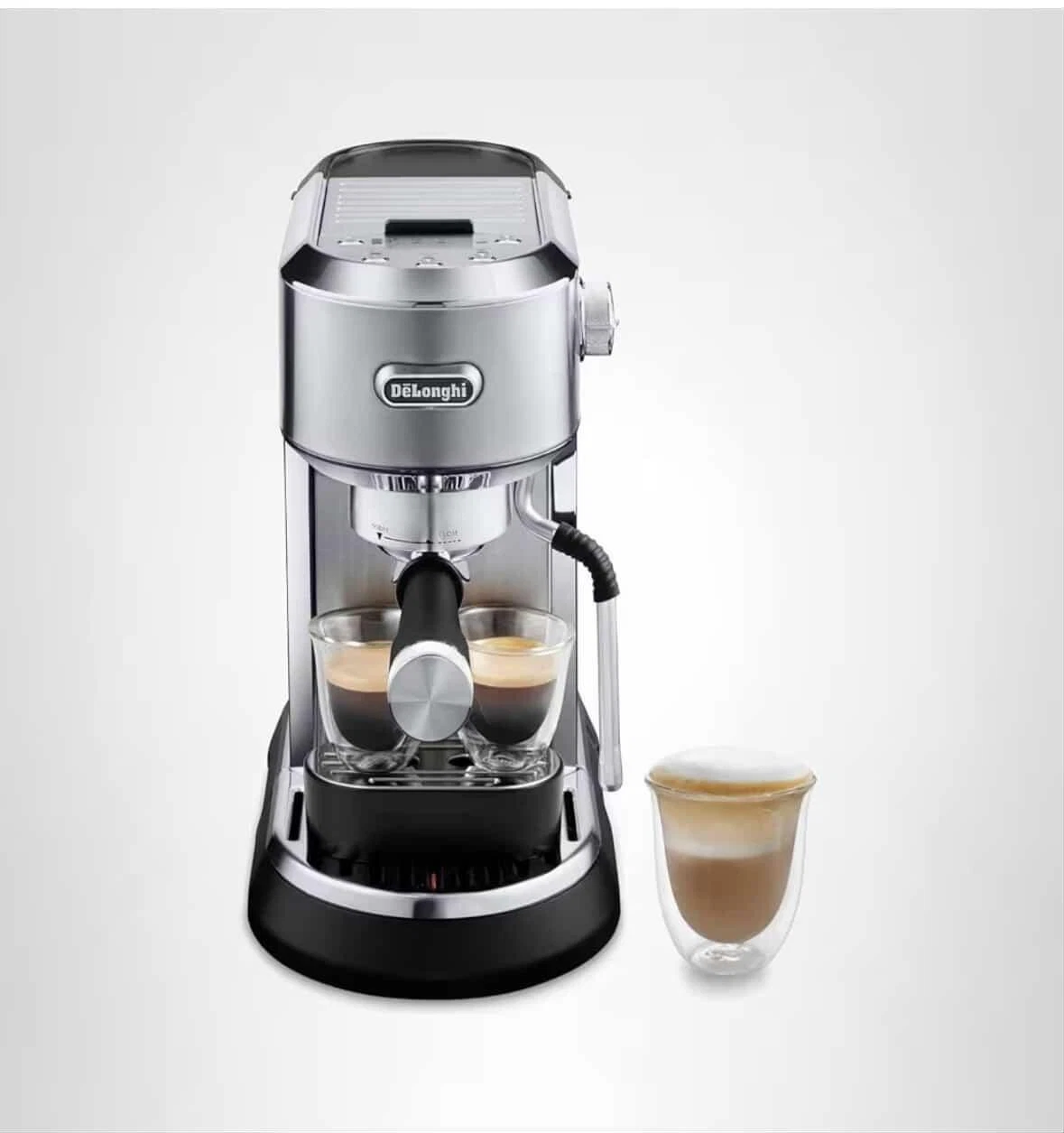 De’Longhi Dedica Maestro Espresso Machine with Milk Frother, 15-Bar Pump