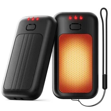 Hand Warmers, 2 Pack Rechargeable Hand Warmer, Pocket Heating Electric Hot Ha...