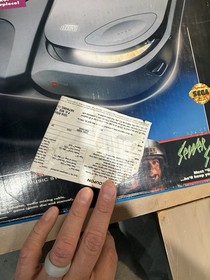 Sega CD MK-4101 Video Game System Console No Sewer Shark Original Box Ships free