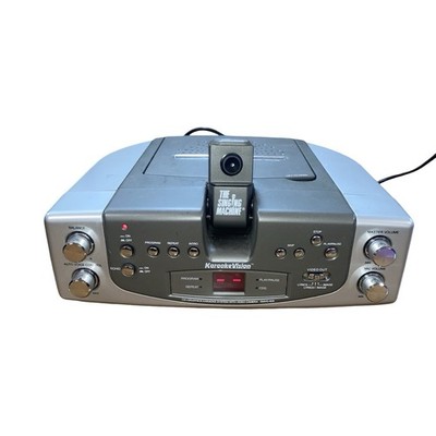The Singing Machine KaraokeVision SMVG608 CDG Karaoke Anlage Kamera Leistung getestet