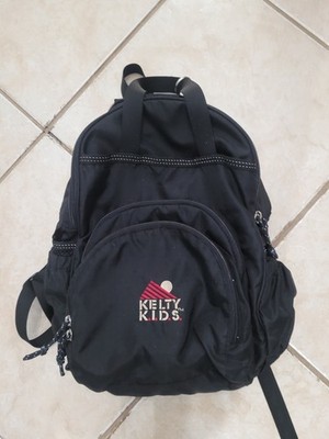 Kelty Kids Backpack Day Pack Bag Hiking Athletic Black Hiking Outdoor Vintage 