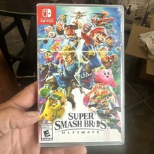 Authentic Box Case ONLY Replacement Nintendo Switch Super Smash Bros. Ultimate