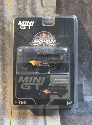 MiniGT Land Rover Defender 110 Red Bull LUKA 2024 Red Bull Showrun Taichung #798