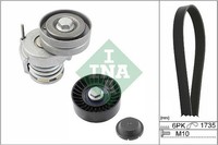 INA Keilrippenriemensatz 529 0505 10 FüR Audi Seat Skoda VW