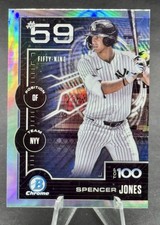 2025 Bowman - Spencer Jones Bowman Scouts Top 100 Chrome #BTP-59