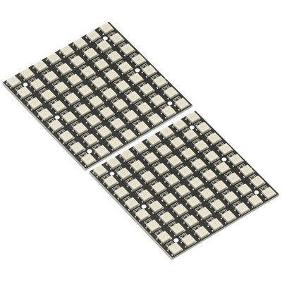 2PCS WS2812B 8x8 led Matrix WS2812 8x8 64-Bit Led Matrix Full Color 5050 RGB ...