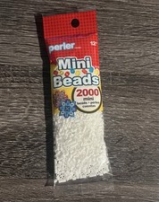 Perler Mini Beads 2000ct Pack - White