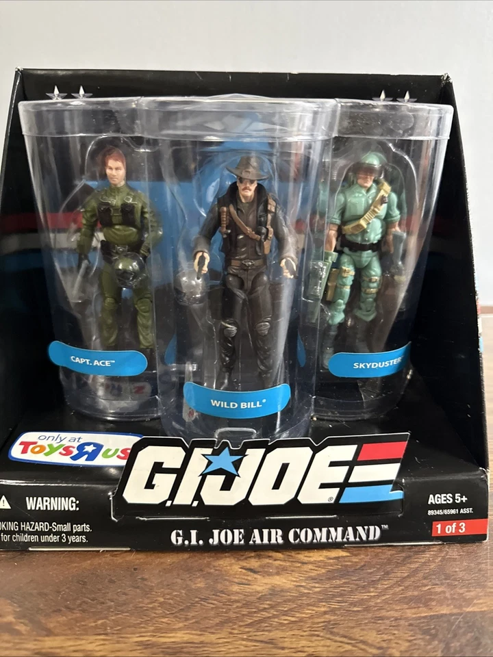 G.I. Joe Air Command 1 de 3 COBRA 25th TU Skyduster, Capt Ace, Wild Bill - Nuevo Foto 4 de 4