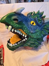 Deluxe Horned Dragon Adult Halloween Costume Mask By Target. 2017 Tounge/Teeth