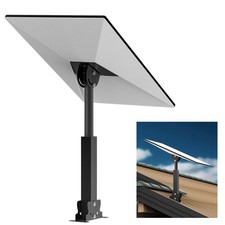 Roof Mount for starlink Standard 4 /4X /Gen 3 Steel Pivot 16.9", Black