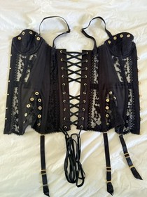 🖤💛Agent Provocateur Stevie Corset &ndash; Black | Size AP 2, Retail $550🖤💛