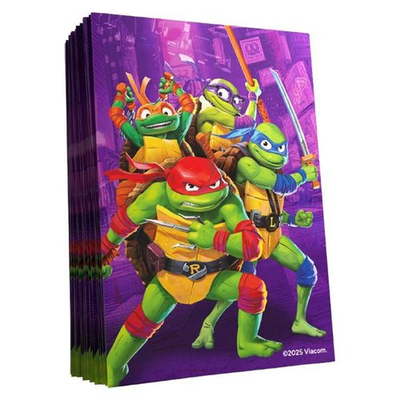 #ad Teenage Mutant Ninja Turtles Turtle Power Card Sleeves 100 ct. By UVS Games $19.99