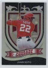 2021 Panini Chronicles Crusade Holo Prizm Juan Soto #18 00jz