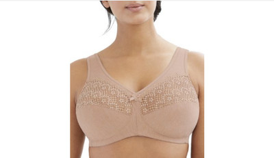 Glamorise Full Figure Plus Size MagicLift Moisture Control Wirefree Support Bra