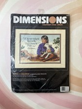 Dimensions  Earth  s Children  Counted Cross Stitch Kit 3878 New