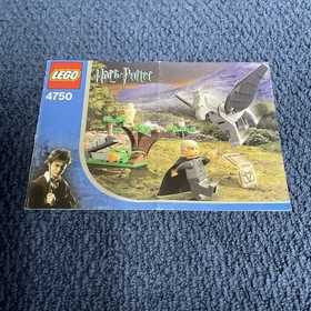 LEGO Harry Potter 4750 Draco&rsquo;s Encounter with Buckbeak 100% Complete W/Book