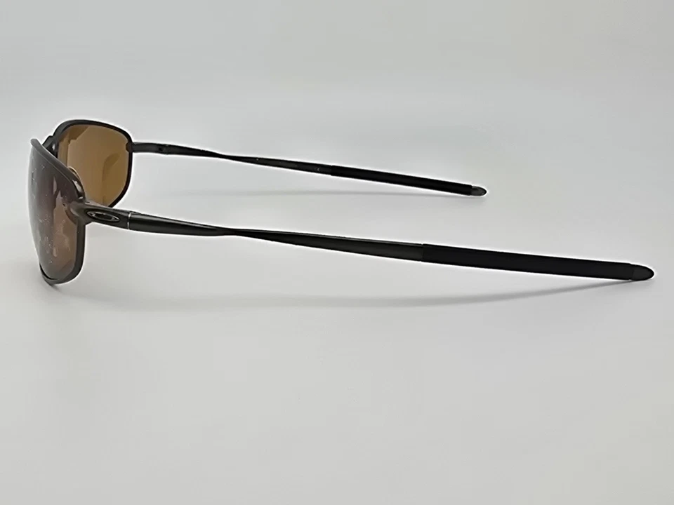Gafas de sol Oakley OO4040-04 cuerda ajustada marco de carbono lentes de bronce polarizadas con estuche Foto 4 de 4