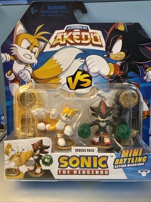 Legends of Akedo Sonic the Hedgehog Tails vs Shadow, 2-Pack Mini