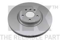 2X Bremsscheibe NK 3125105 FüR Ford Kuga Volvo 2 DM2 Tourneo Connect V408 VAN 3
