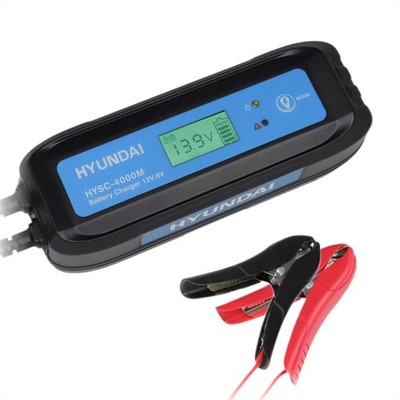 KFZ Ladegerät Batterieladegerät 6V 12V intell. Batterielader HYUNDAI HYSC-4000M