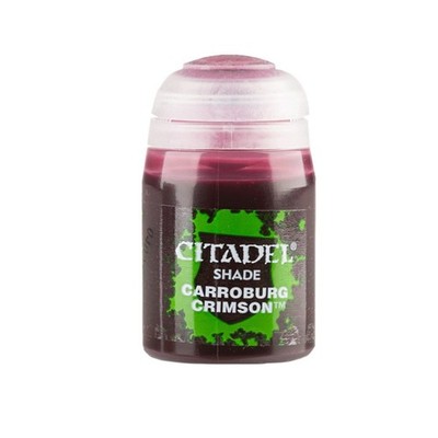 warhammer citadel colour farbe Carroburg Crimson 18ml Shade