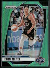 2024 Panini Prizm WNBA #12 Kristi Toliver Green Prizms