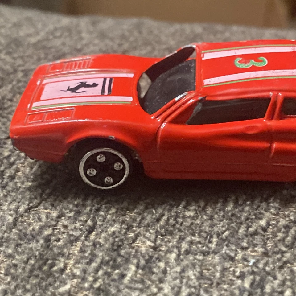 Vintage Marz Karz Summer Ferrari 308 GTB Turbo Motor Force Red Hong Kong S8558 - Image 2 of 4