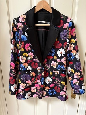 Alice & Olivia elegant floral jacket size 6, unworn, perfect spring-summer top