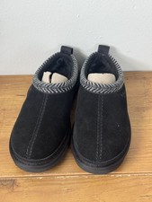 Size 5 Koolaburra by UGG Womens Burree Slipper Black Slip On Shoes NEW