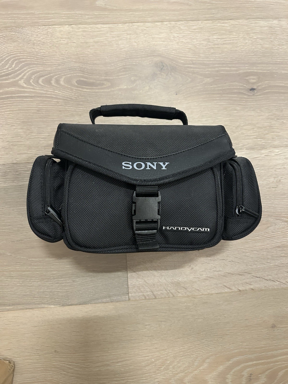 SONY HANDYCAM Camcorder Soft Carrying Case Bag Black BAG ONLY-image