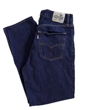 Levi’s SilverTab 94 Baggy Jeans 31x31 Dark Blue Denim Relaxed Fit Waterless EUC