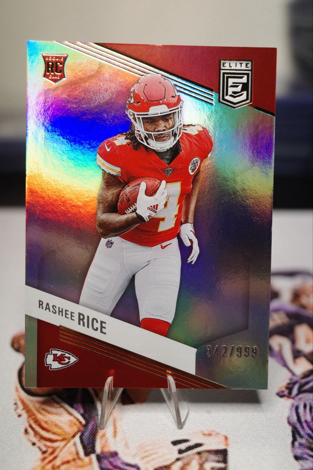 2023 Donruss Elite Football #177 Rashee Rice RC /999 Kansas City Chiefs