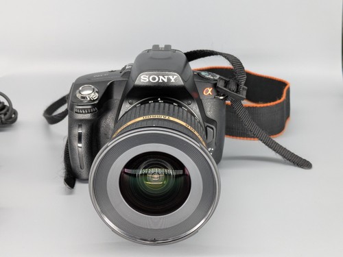 Sony Alpha A390 14.2MP DSLR with Tamron 10-24mm Wide Angle Lens - Picture 4 of 19