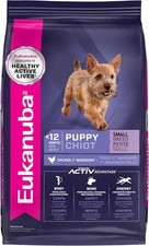 Eukanuba Puppy Small Breed Dry Dog Food, 15 lb Bag