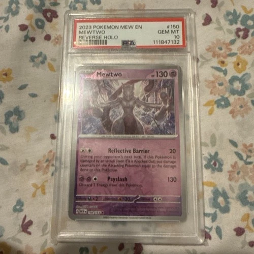 Mewtwo 150/165 Sv: Scarlet & Violet 151 Holo PSA 10 GEM MINT