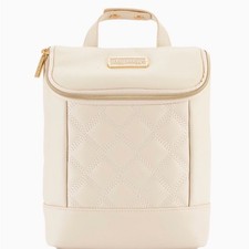 Itzy Ritzy Bottle Bag, Chic Quilted Backpack, Baby Bag, Modern