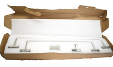 Polished Chrome Bathroom Accessories Set 4 Piece Wall Mount Towel Bar Set