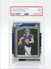 CALEB WILLIAMS 2024 DONRUSS OPTIC RATED ROOKIE BASE BEARS RC PSA 9 Q2794