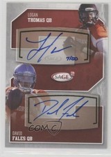 2014 SAGE2 7/50 Logan Thomas David Fales #93 Auto 0b2