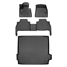 SMARTLINER A0420/B0420/D0420 2-Row Floor Liner +Behind Second Row Cargo Liner