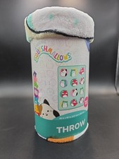 Squishmallows Plush Fleece Throw 46 x 60 in