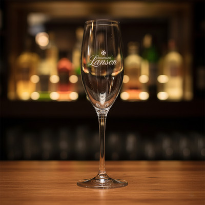Lanson Champagner Stielglas Glas 0,1l Gläser NEU