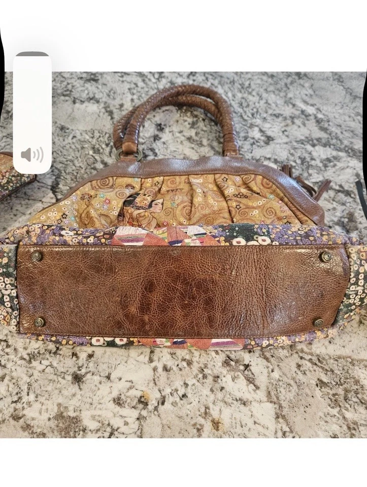 Icon Los Angeles Bolso de Mano de Cuero Gustav Klimt Juego de Monedas Foto 4 de 4