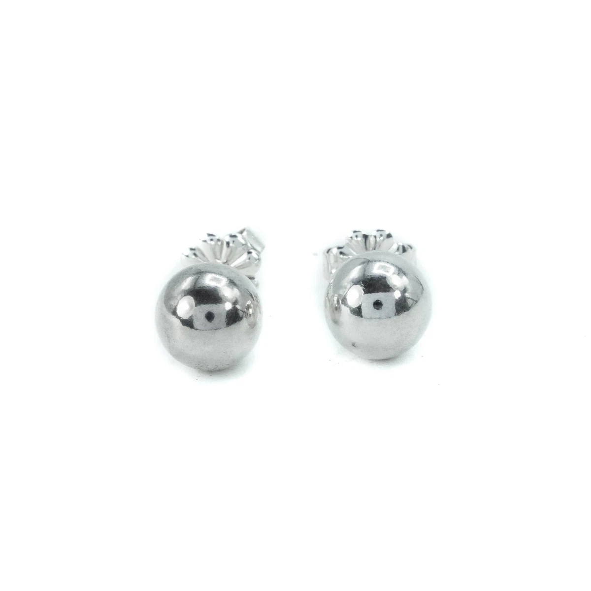 Tiffany Co HardWear 8mm Ball Sterling Silver Stud Earrings eBay