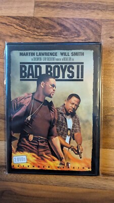 BAD BOYS 2  (Bad Boys II)     (FSK18)  - DVD -  mit Will Smith