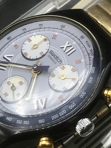 Uhr SWATCH Chrono ALABAMA (SCN105/6)-TOP-Zustand-Small-Klassisch! Kompl.funkt.! - Picture 6 of 6