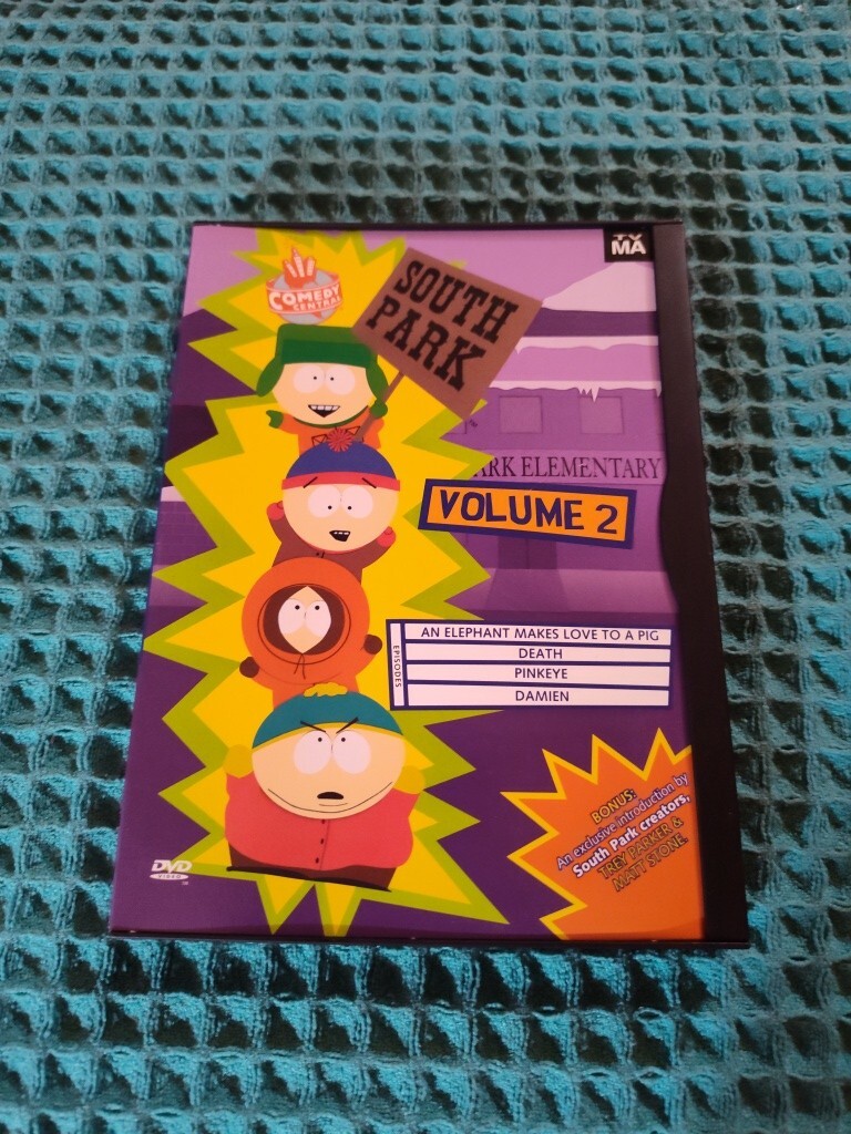 South Park: Volume 2 (DVD, 1997) Action, Trey Parker, Matt Stone