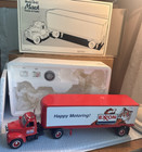 First Gear 1960 B-61 Mack Tractor Trailer In Original Box Exxon 19-1708 Nib