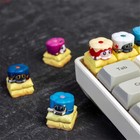 Honkai: Star Rail Cat Cake Resin R4 Keycaps Customized for Mechanical Keyboard